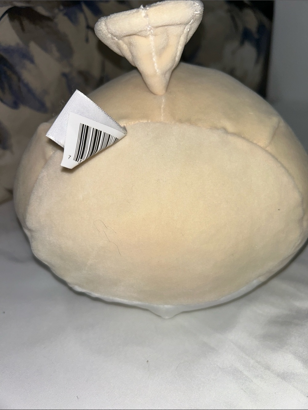 Squishmallows Vee  winter owl with blue scarf no tags - Picture 4 of 5
